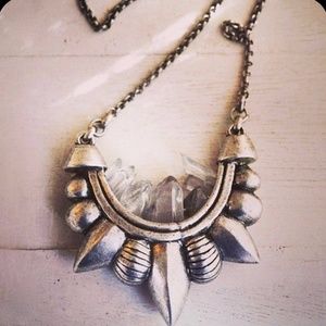 Large Spike Tribal Necklace